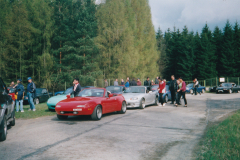 Setkání MX-5 v Kutné Hoře, rok 2001.